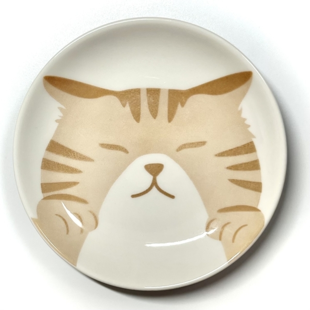 新品SWIMMER スイマー 豆皿 9cmサイズ猫ねこネコキャット
