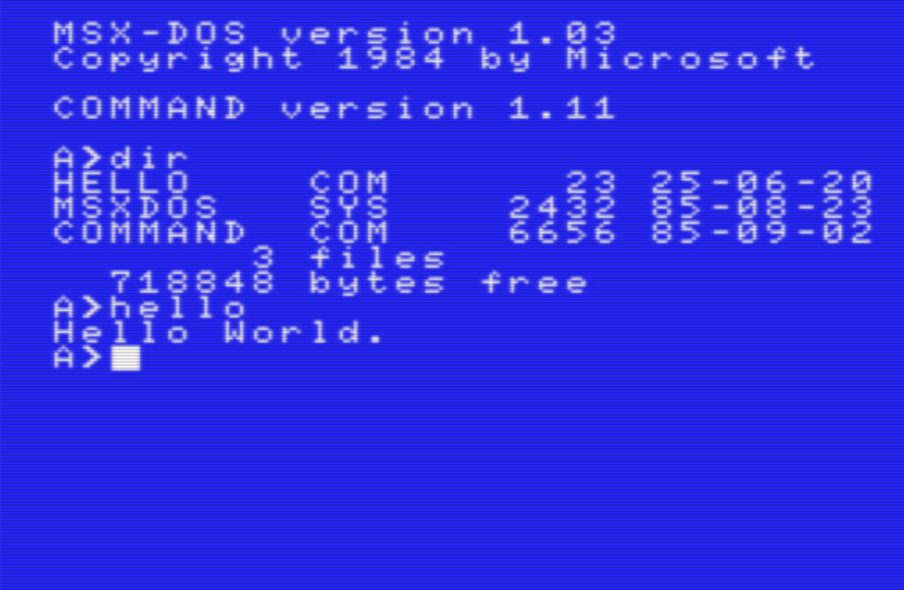 初版発行 MSXーDOSアセンブラプログラミング backend=imagemagick;version=1;