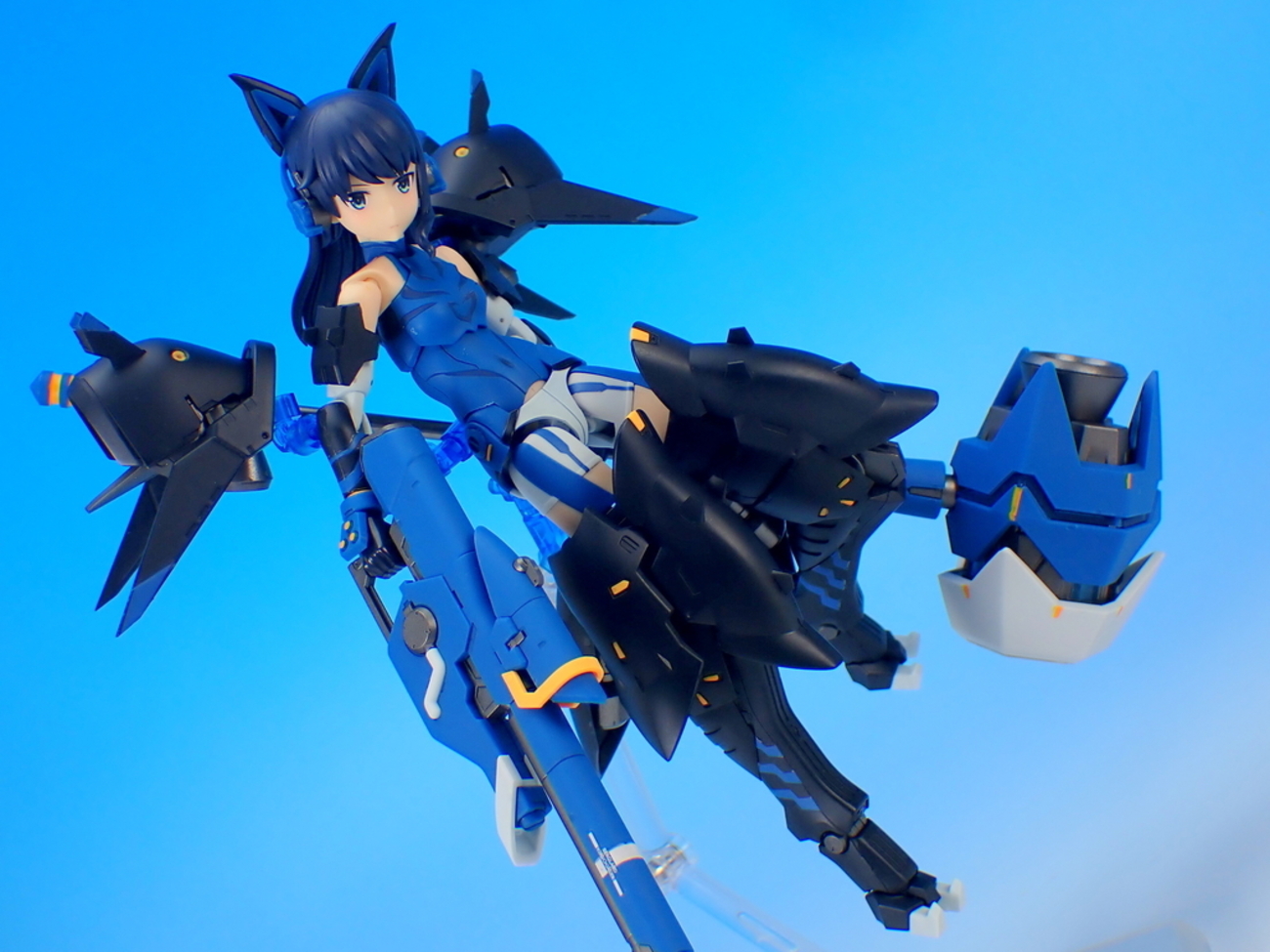 アリス・ギア・アイギス メガミデバイス 小芦 睦海 を作る その2 - YO 