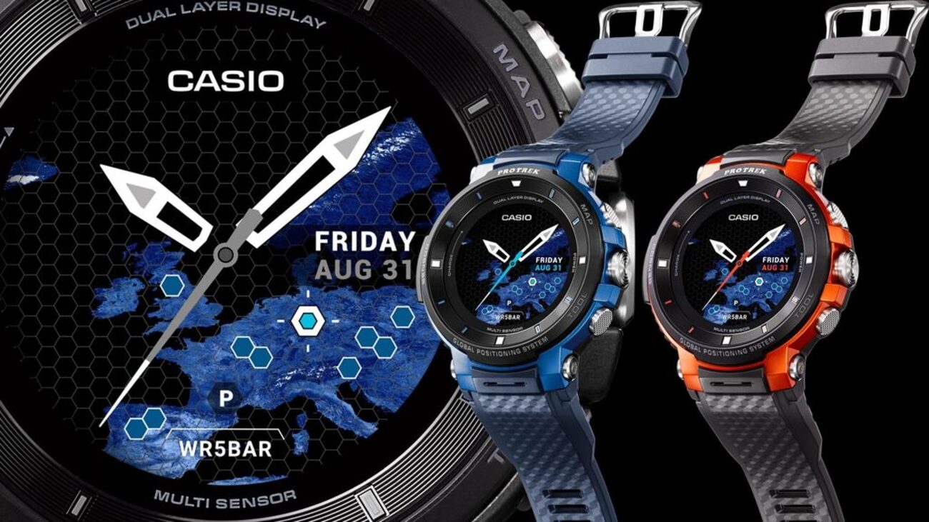 CASIO 喰っ PRO TREK SMART WSD-F30 ブルー