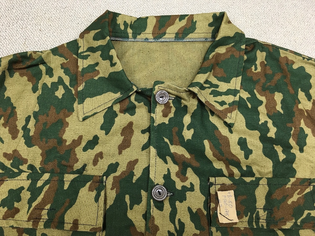 ロシア軍 実物 メーカー不明 ロシア空軍 半袖 常勤服 48-3 ロシア軍 実物 メーカー不明 ロシア空軍 半袖 常勤服 48-3