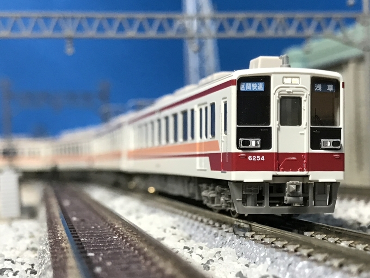 グリーンマックス 東武6050系 入線 - 休日の屋根裏