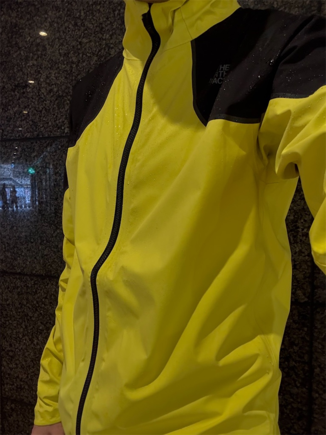 新しいランニングジャケットを下して買い物ラン6km THE NORTH FACE FL 