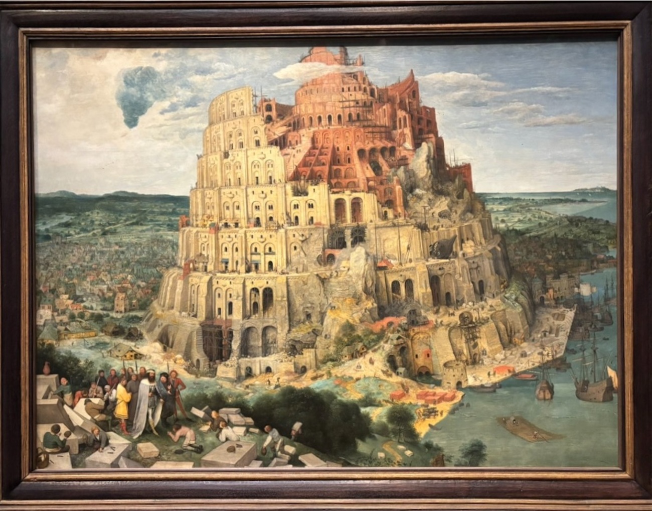バベルの塔 油彩画 大きなキャンバス 実は2つあった「バベルの塔」 | アート名画館 公式ブログ