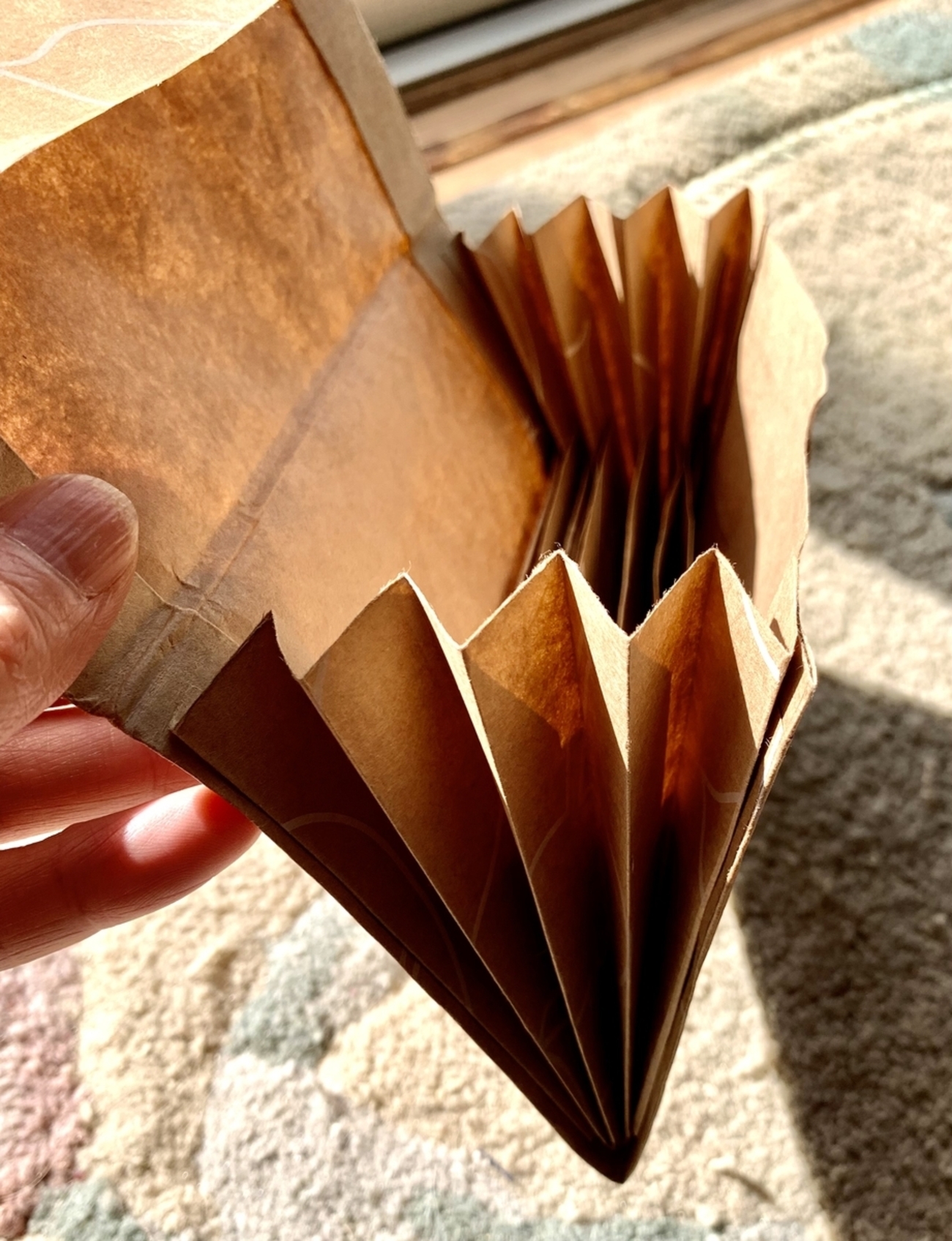 頭をひねってこねくり回して考えて作った蛇腹ファイル - 嬉しく楽しく