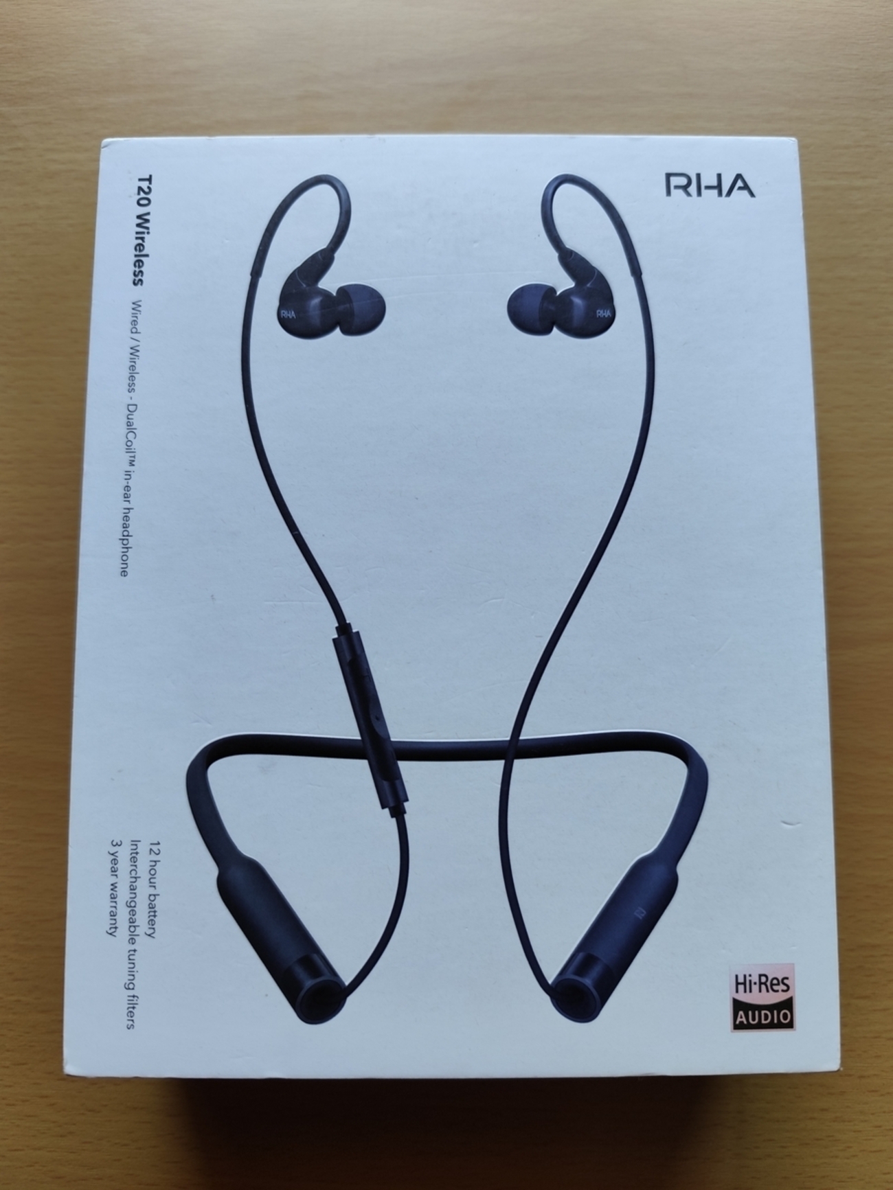 RHA「T20 Wireless」あのパワフルなフラッグシップモデルが