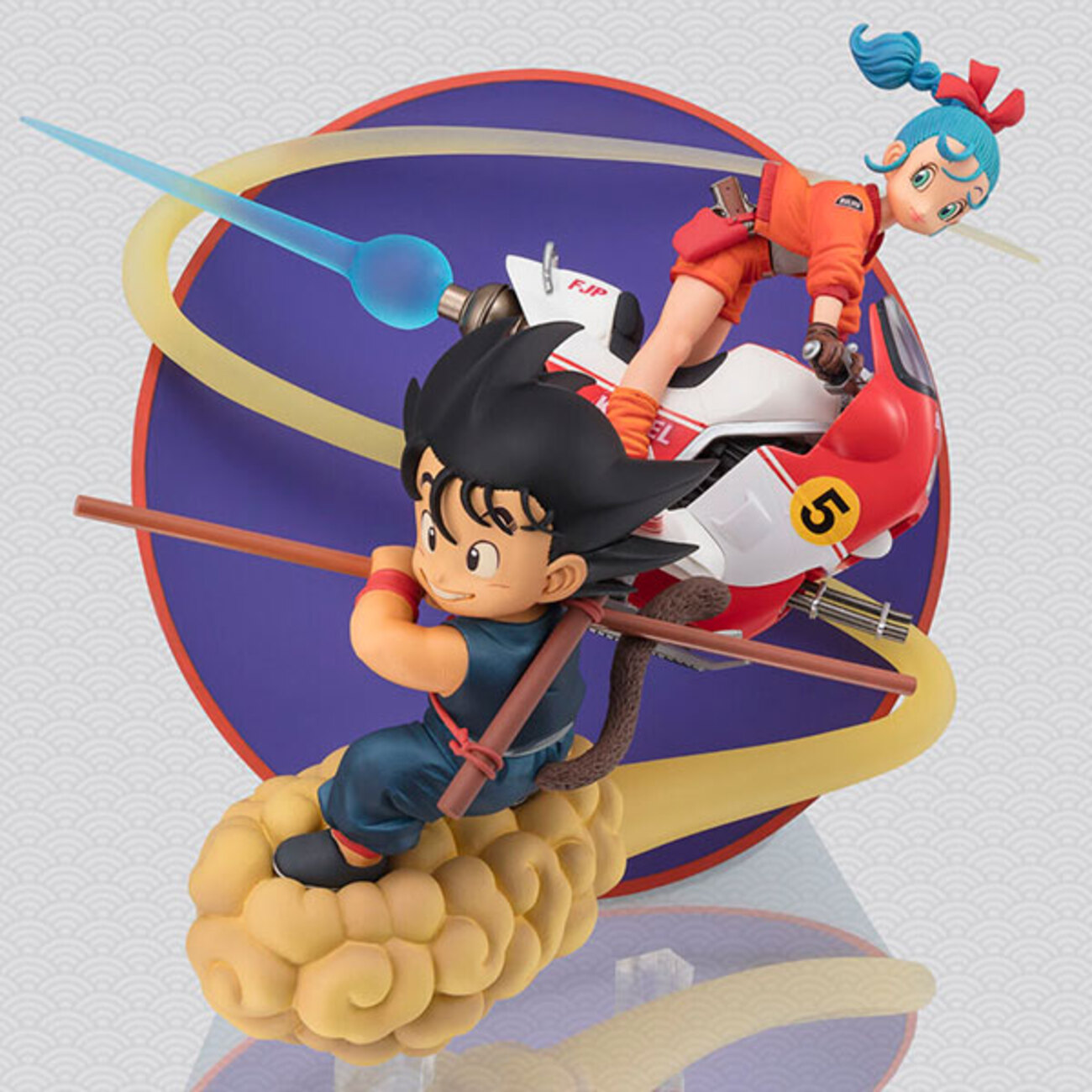 ドラゴンボール】フィギュアーツZERO『孫悟空＆ブルマ』週刊少年 