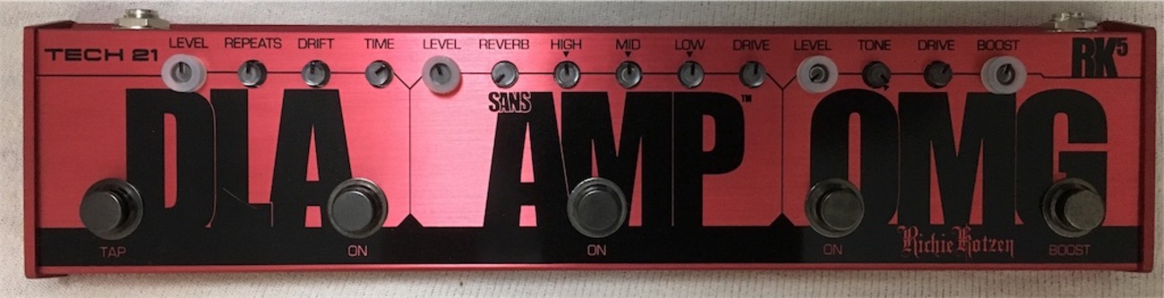 ギター tech21 sansamp Amazon | SansAmp 【国内正規品】TECH21 Classic ギター用アナログ