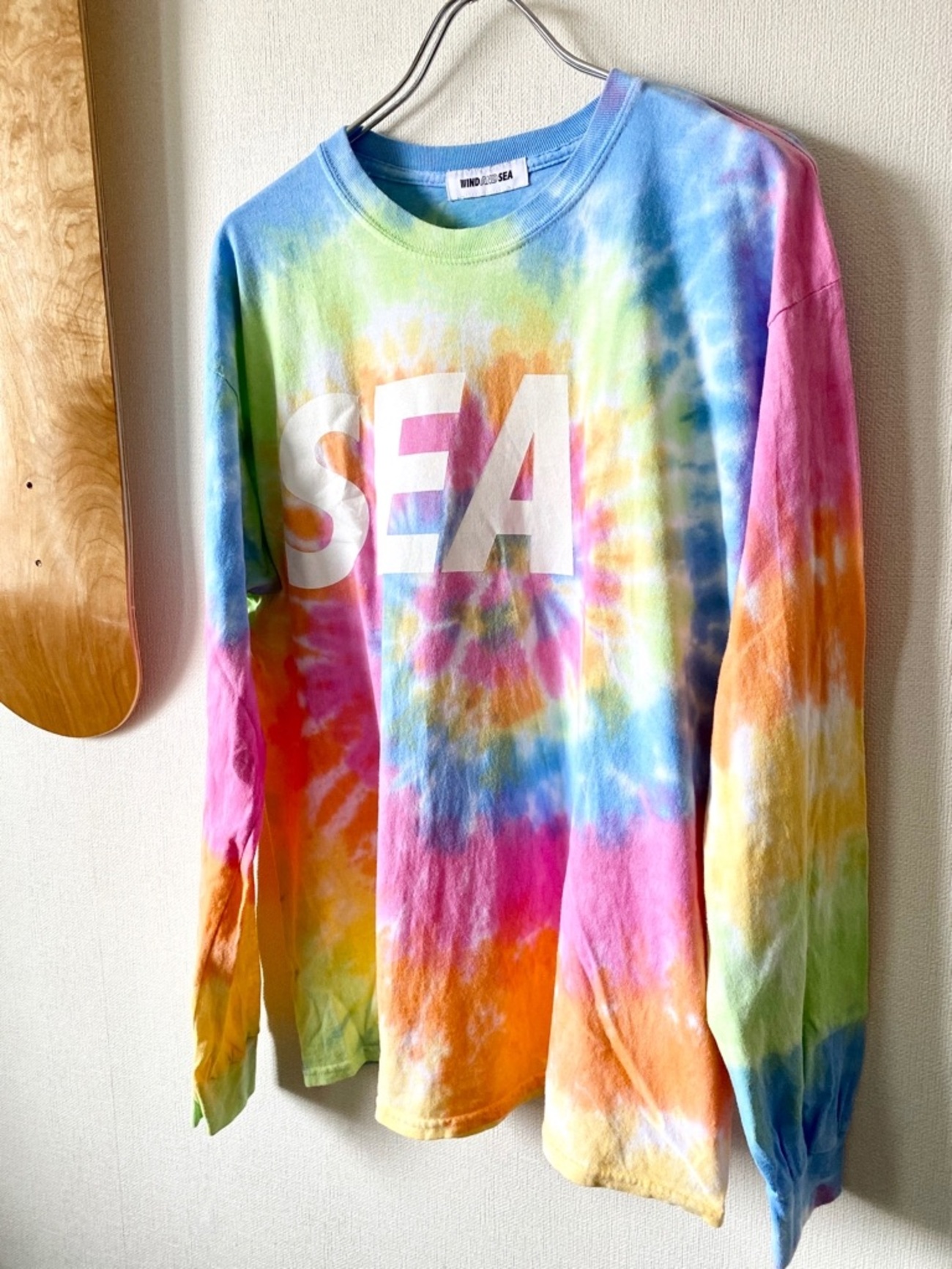 キムタク着　私物　同柄同色　ウィンダンシー　タイダイ　ロンT 長袖　Ｔシャツ キムタク着 私物 同柄同色 ウィンダンシー タイダイ ロンT 長袖