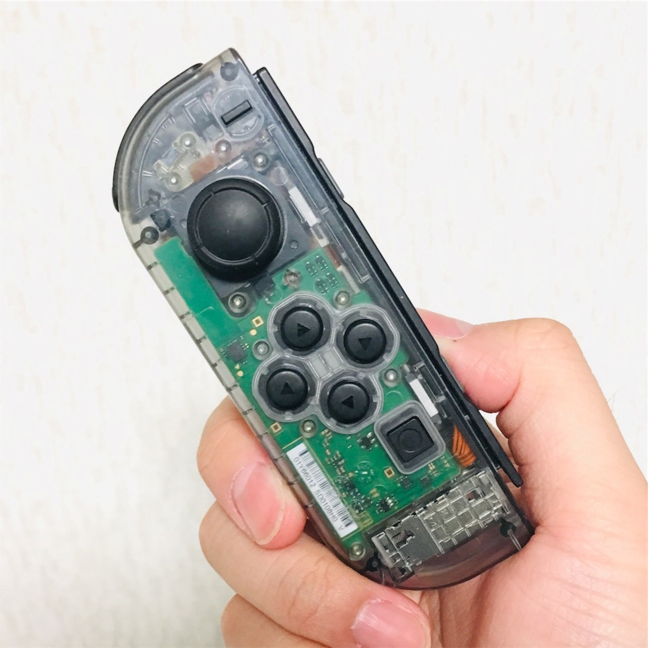 ジョイコンをスケルトン仕様にする (左編) - 備忘録台帳