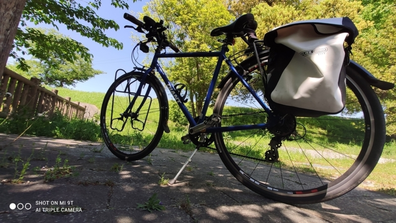 自転車通学】究極の通学用自転車 GIANT CROSS3200 (1995) - なんでも 