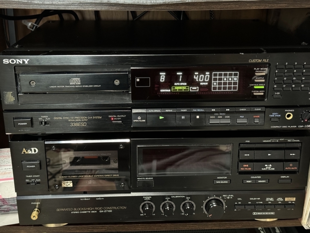 CDプレーヤー】改めてCDP-338ESDをご紹介。 - はぎわらの趣味のブログ