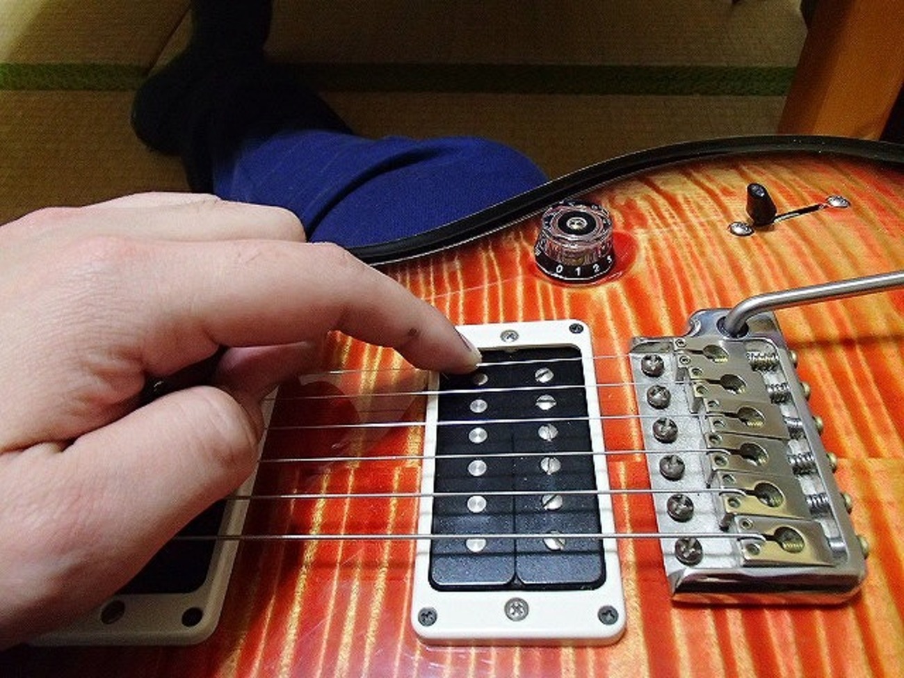 PRSのリアピックアップが落っこちました♪【PRSよ、お前もか