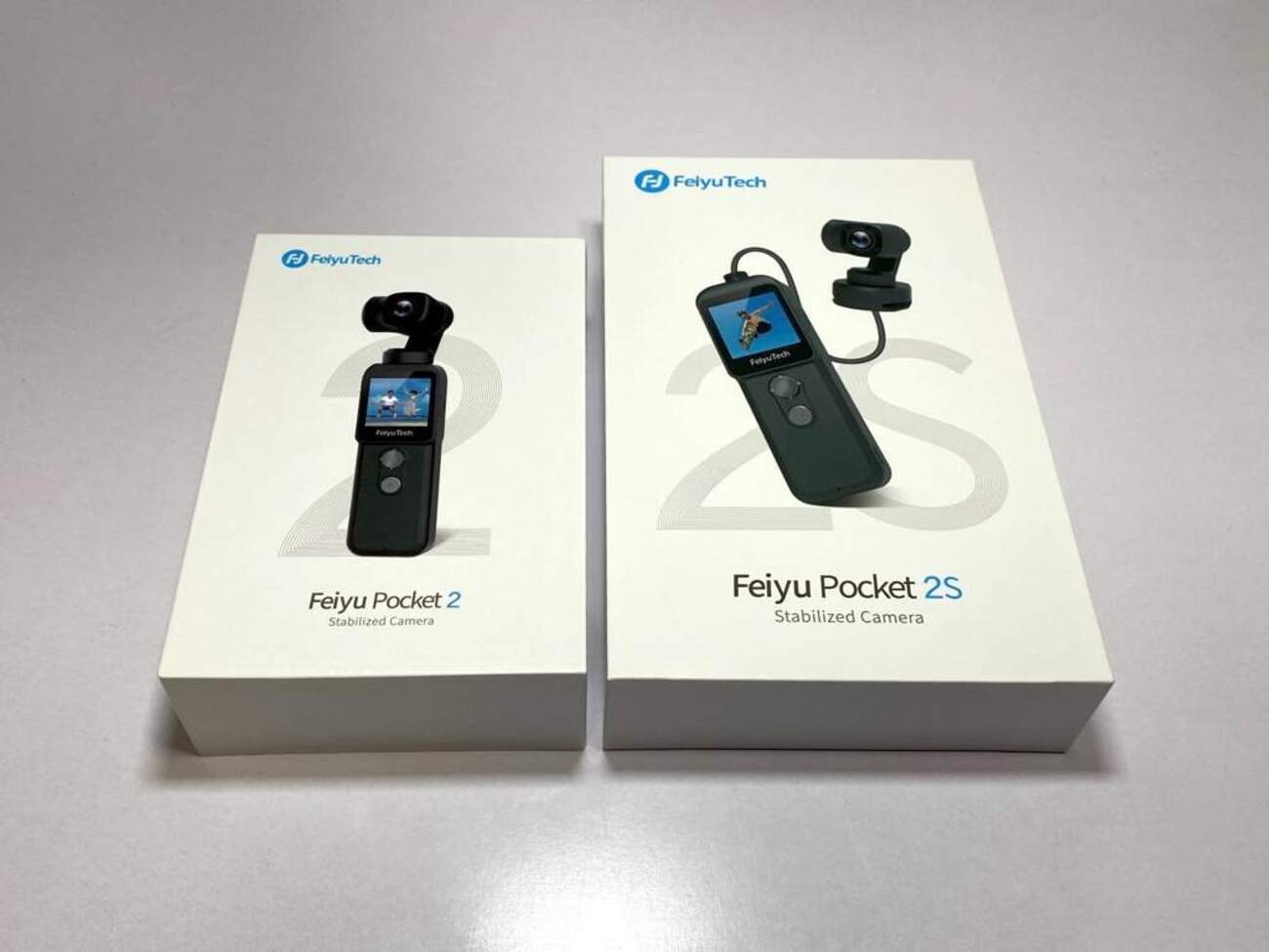 Feiyu Pocket 2S / 2 比較レビュー｜セパレート型と高画質型の3軸 
