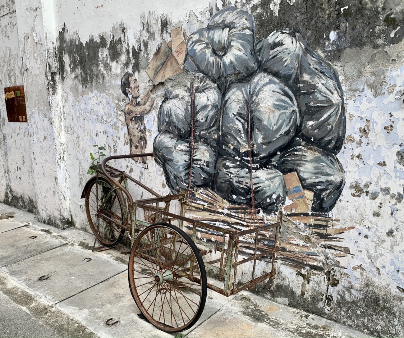 ストリート・アートもたのしい｜マレーシア・イポー (Malaysia, Ipoh 