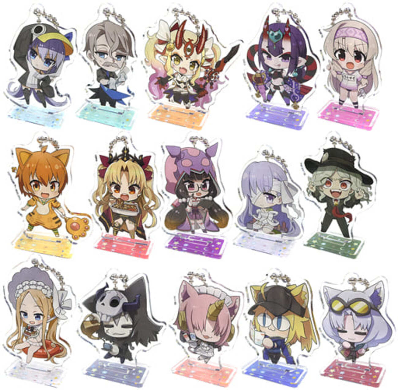 全15種セット 「セガコラボカフェ Fate/Grand Carnival スタンド付き