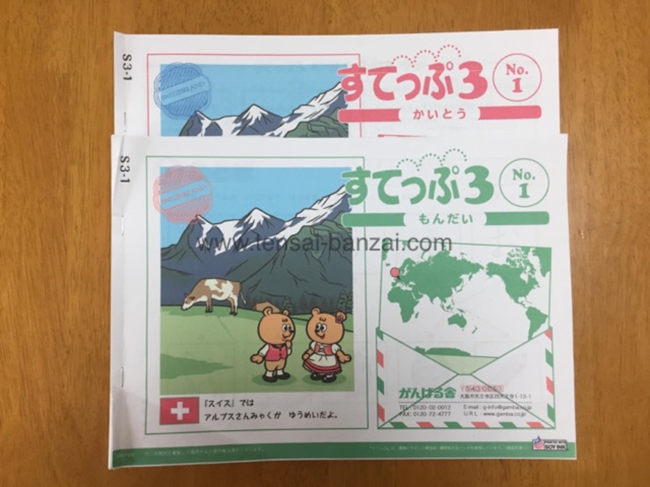 がんばる舎すてっぷの幼児用プリント教材を使用開始！口コミと評判 