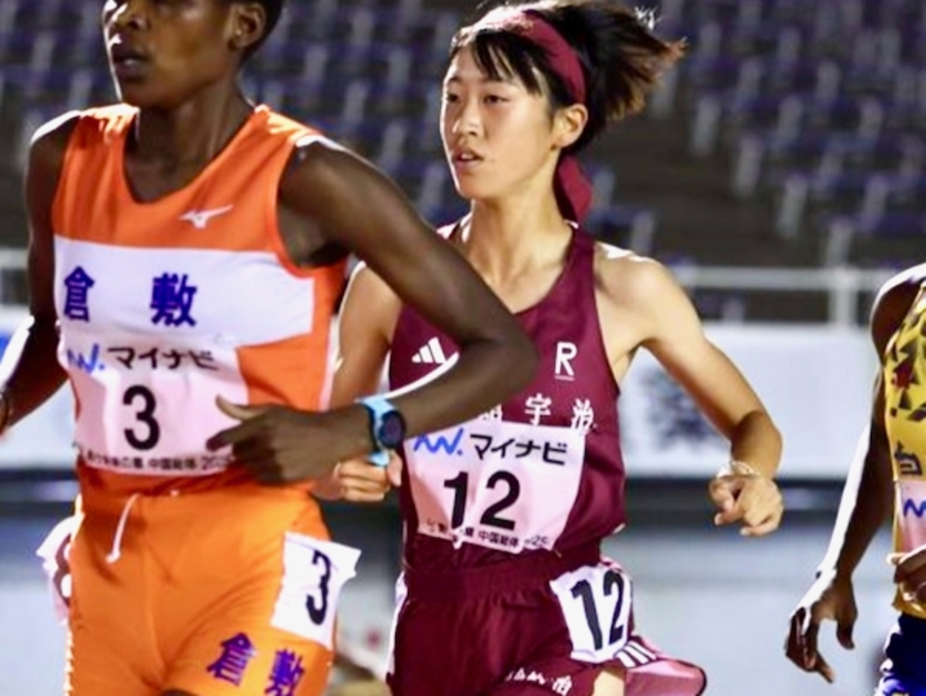 芦田和佳（あしだのどか・立命館宇治）インターハイ3000mで