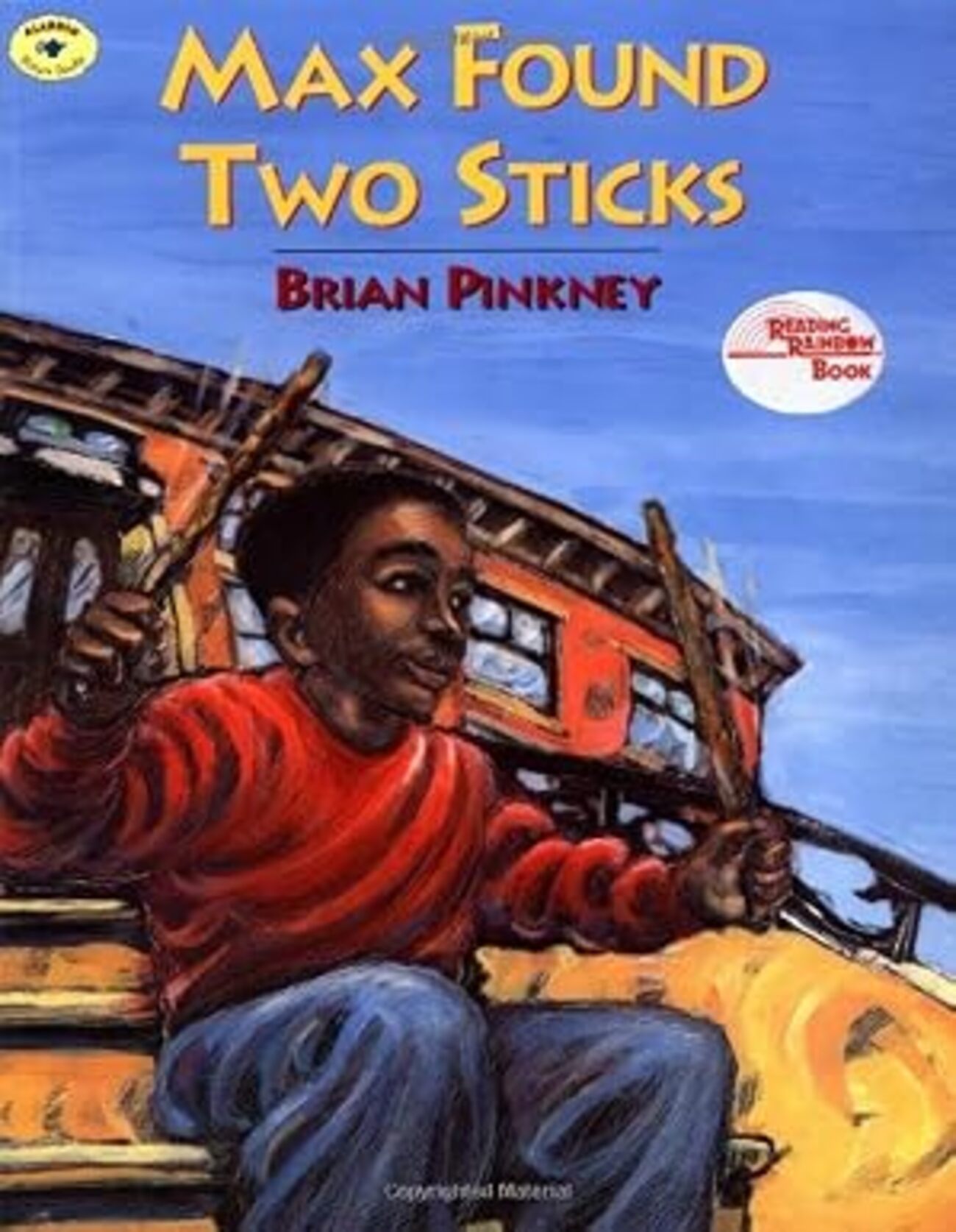 2本の枝から始まる音楽の世界 英語絵本『Max Found Two Sticks』のご紹介 - タドキストによる英語多読ブログ