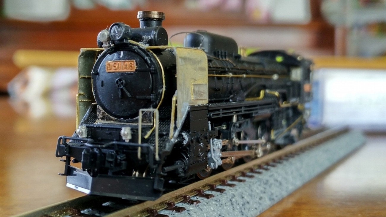 D51 146号機の工作‐⑤(KATO D51リニューアルモデルから) - Antiquity 