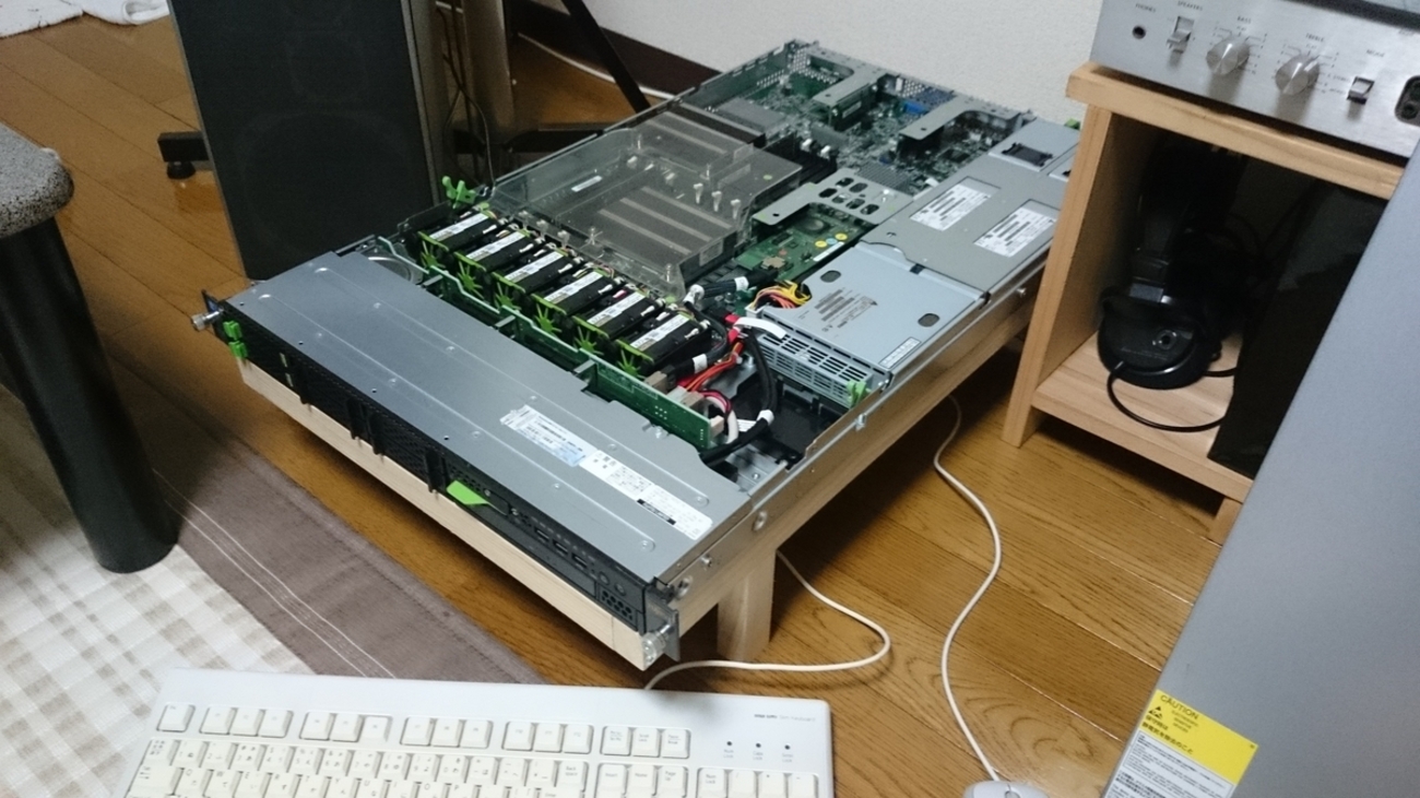 自宅のラックサーバを振り返る - HalNiの雑記
