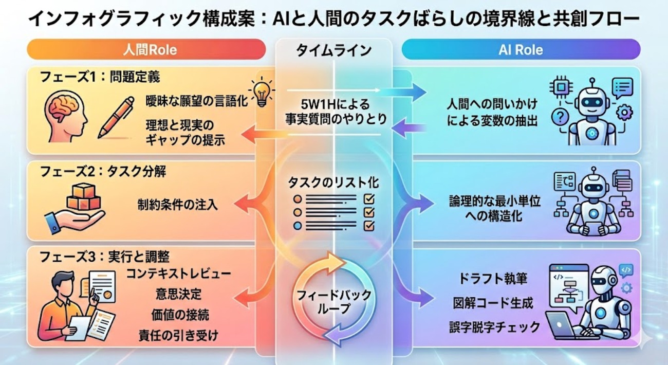 認知を拡張するパートナーとしてのAI。タスクばらしを通じた暗黙知の形式知化 - Tbpgr Blog