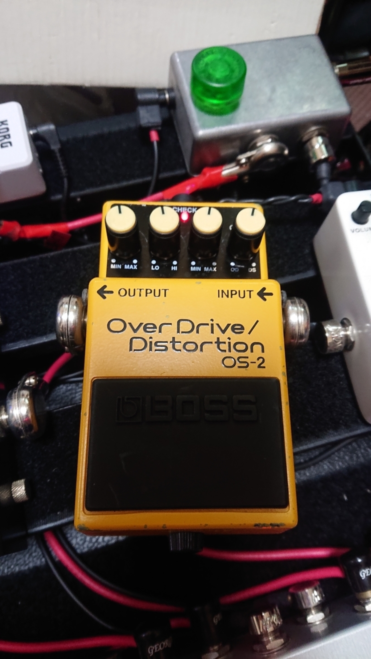 BOSS OS-2 修理＆モディファイ 音響的電子工作: BOSS OS-2 修理＆音量アップMOD