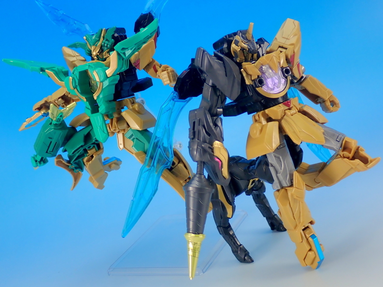 ミニプラ ナンバーワン合体シリーズ02 テガソード&イーグルシューター 