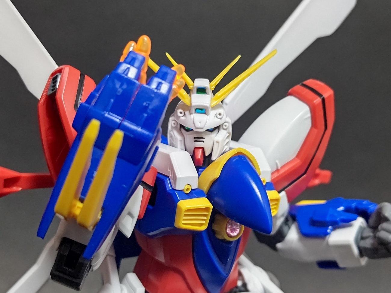 MG『ゴッドガンダム』パチ組み＆バージョンアップパーツ - ゆめろぐ