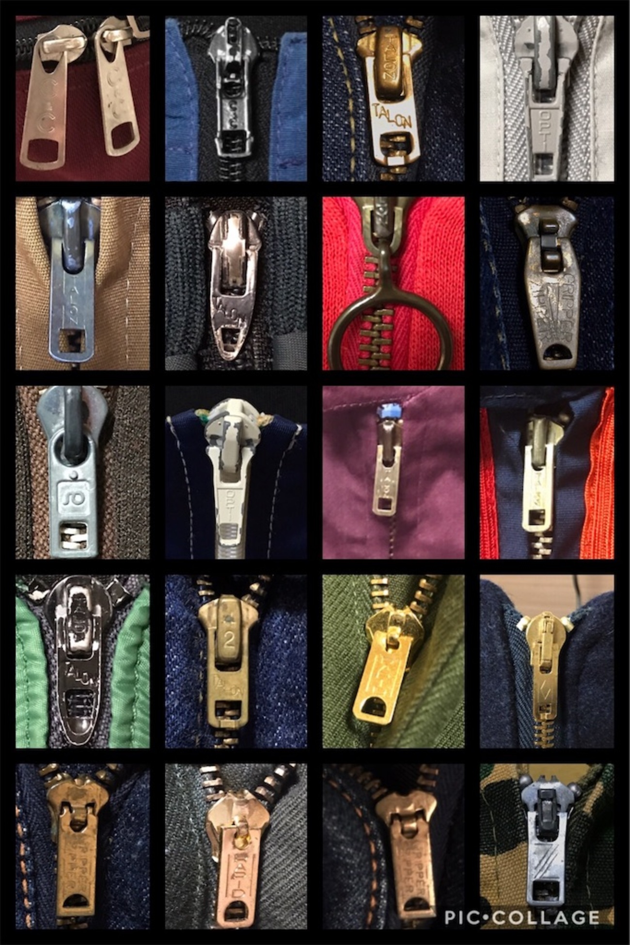 285 ビンテージ ジッパー コレクション - VINTAGE CLOTHES & RECORD BLOG