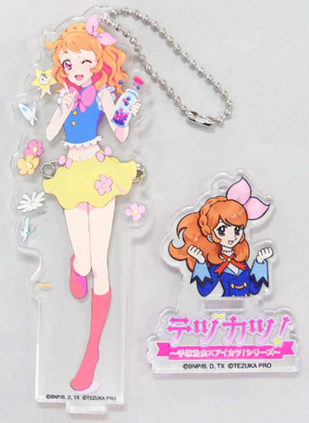 アイカツ! 星宮いちご アクリルバッジスタンドキーホルダー 5th 
