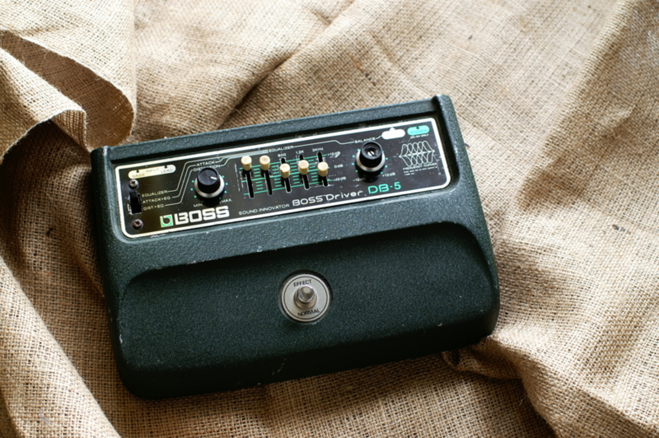 ビンテージ❗️ボスDriver 入替え DB-5 エフェクター1970年代伝説の 