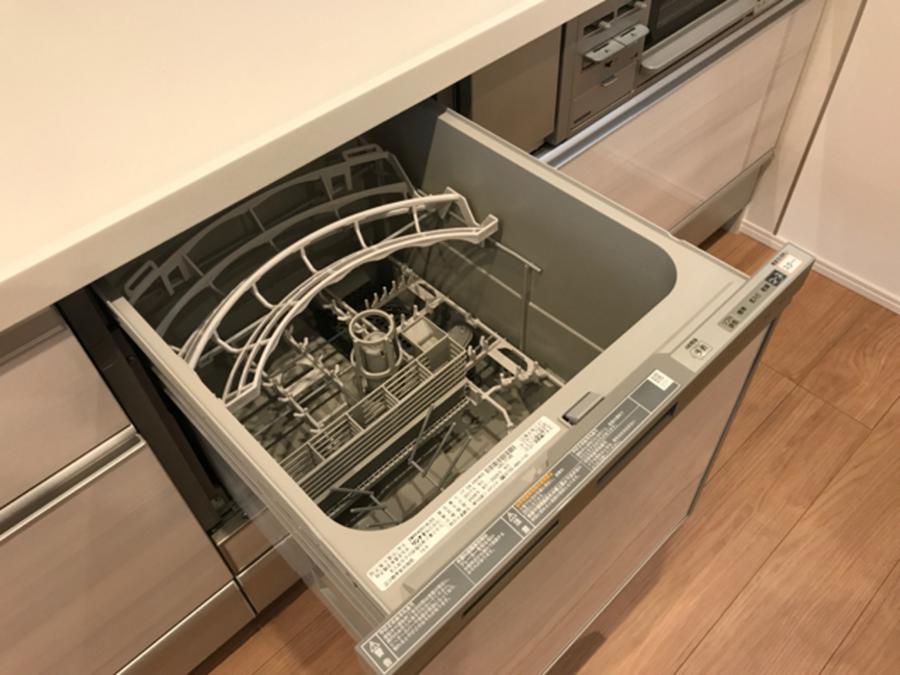 ZWPP45R21LDS　クリナップ　食洗機　新品　未使用　未開封 クリナップ ZWPP45R14LDS-E ラクエラ プルオープン食器洗い乾燥