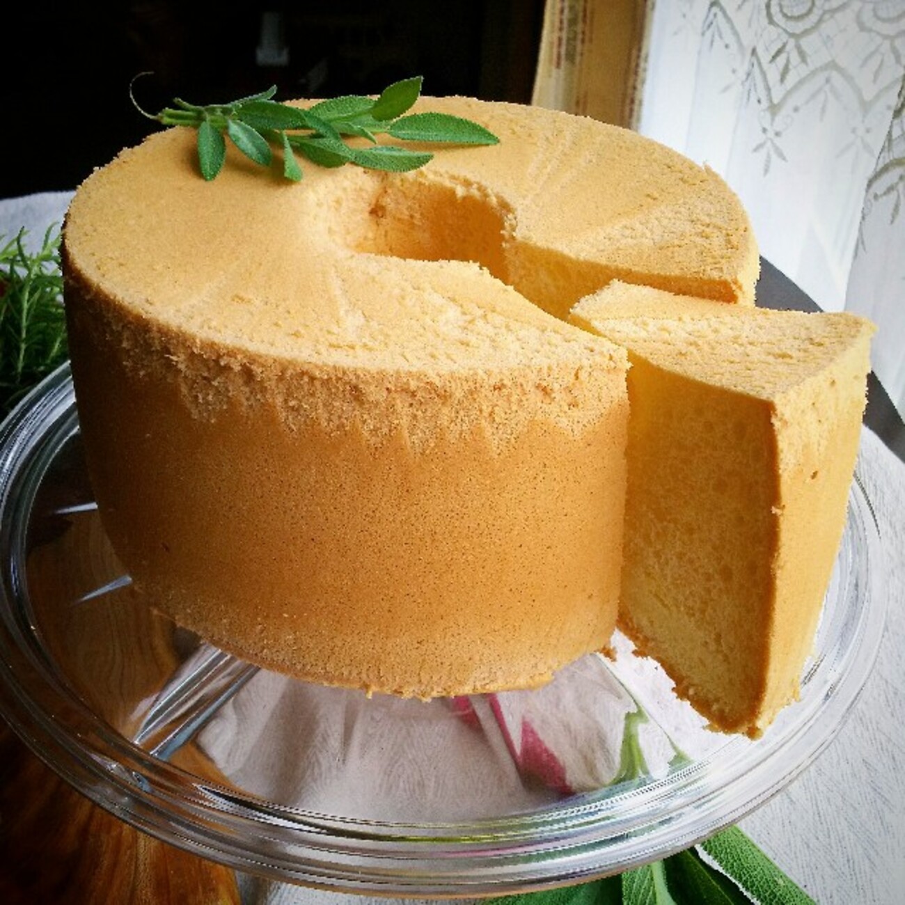 本気の シフォンケーキ - さっさっさっと今日のおやつ