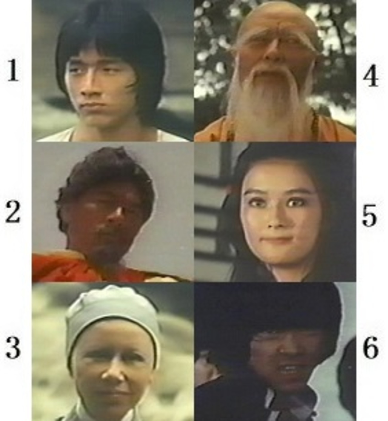 なつかし香港映画：『少林寺木人拳』（1976年）「主な出演者」と「注目 