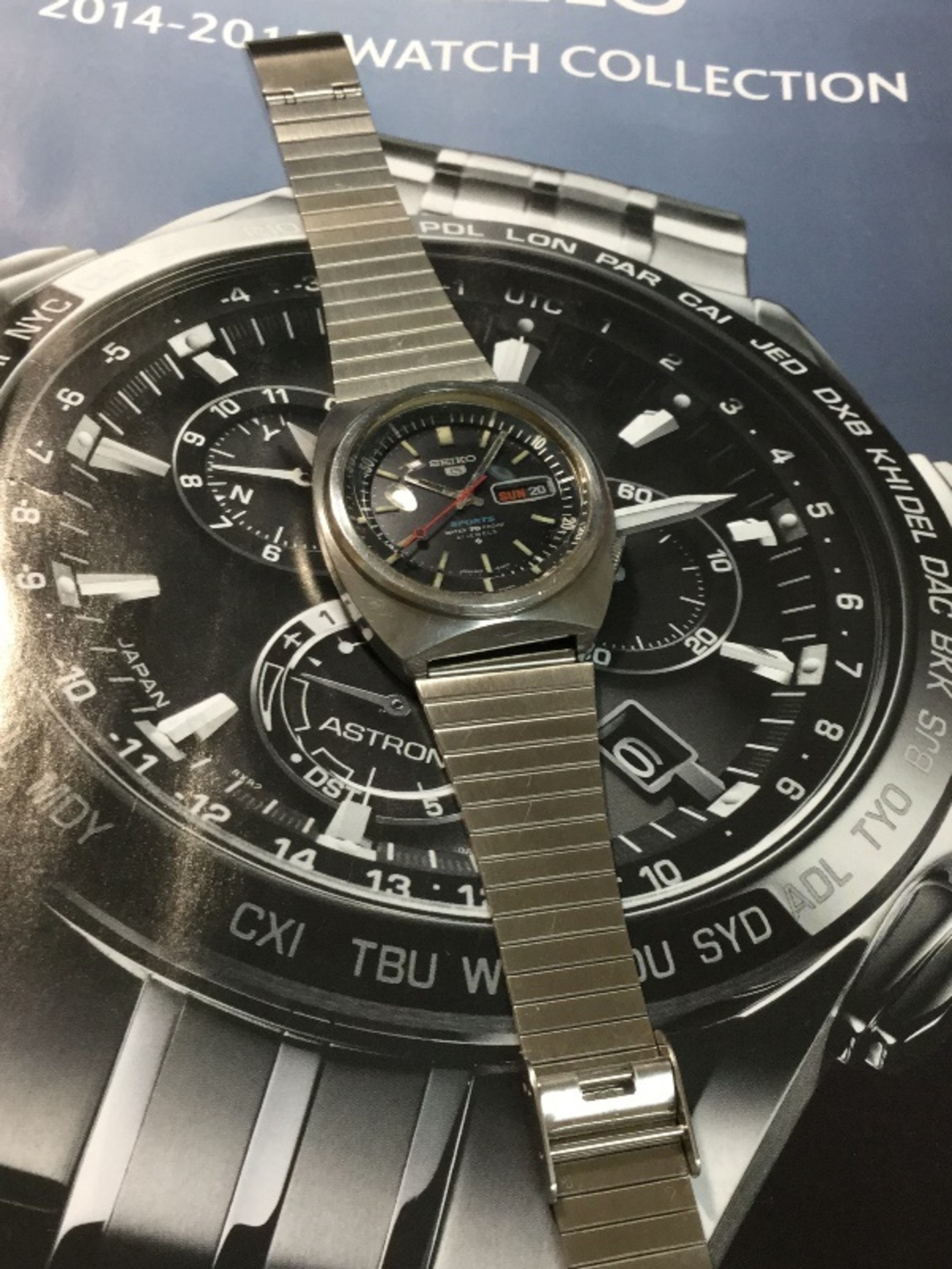 SEIKO 6119-6020 ファイブスポーツ （その1 分解編；61系ナポリタン 