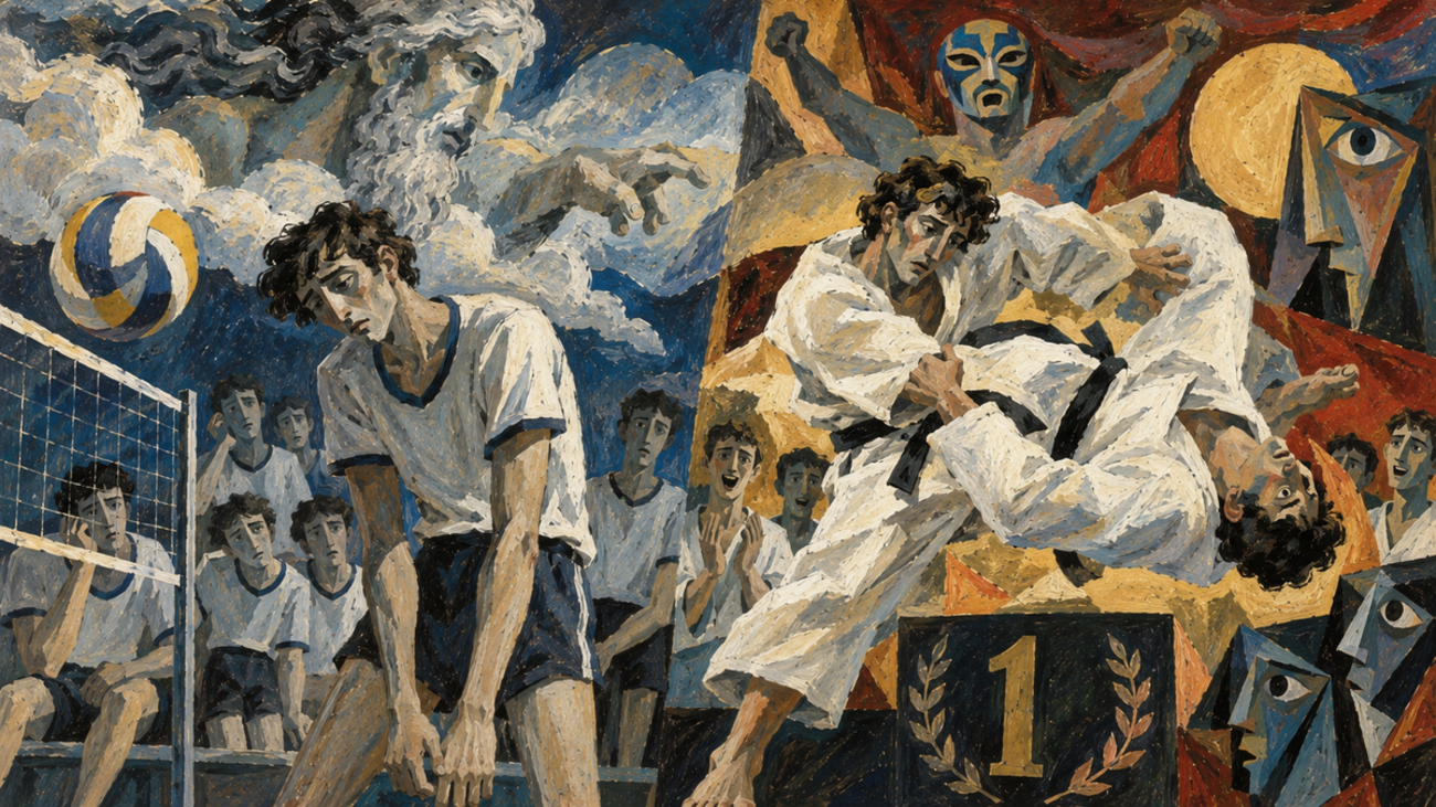 How a Pro-Wrestling Fan Facing High School Retention Topped the Judo Grade Thanks to Lucha Libre Tactics