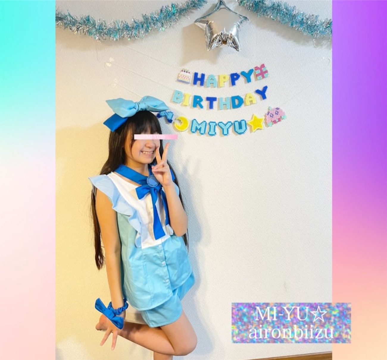 アイロンビーズとコスプレ ひみつのアイプリ⭐︎星川みつき - MI-YU