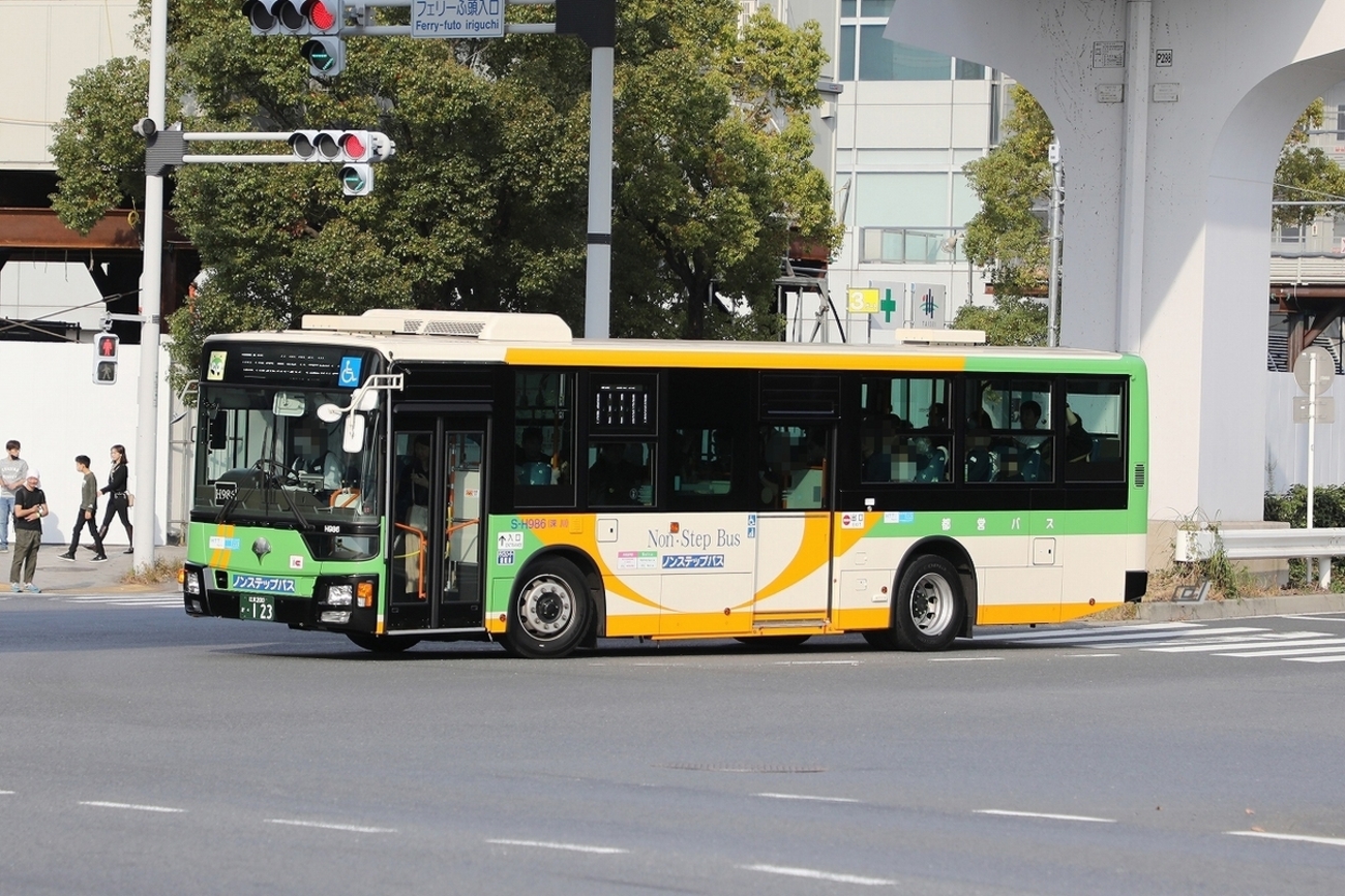 東京都営バス / 江東200か ・123 （S-H986） - バス道楽 別館♨