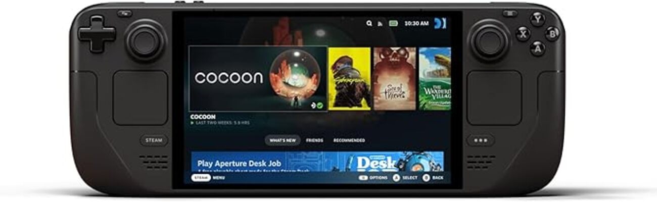 Steam Deck OLED (512GB)に買い換えました。 - 電子趣味の部屋