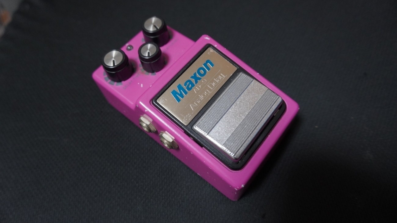 機材レビュー】MAXON AD-9 初期型 黒ラベル - おとのぬまちblog