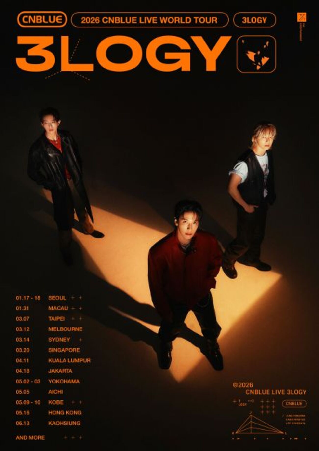 2026CNBLUELIVE WORLD TOUR 3LOGYがはじまります！ - あろはあんにょん 