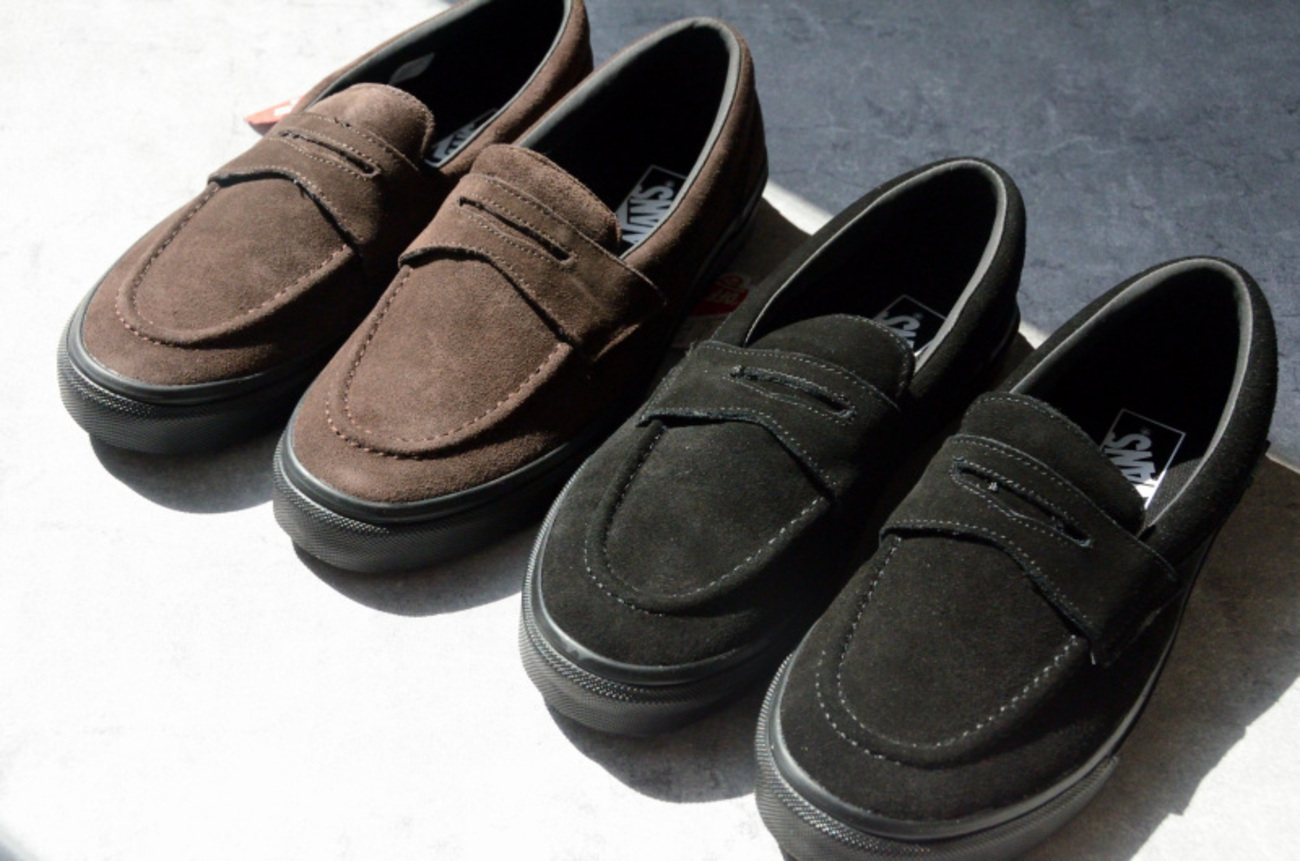 VANS V196CF CN ブラック バンズローファー 27cm ABCマート VANS SUEDE 