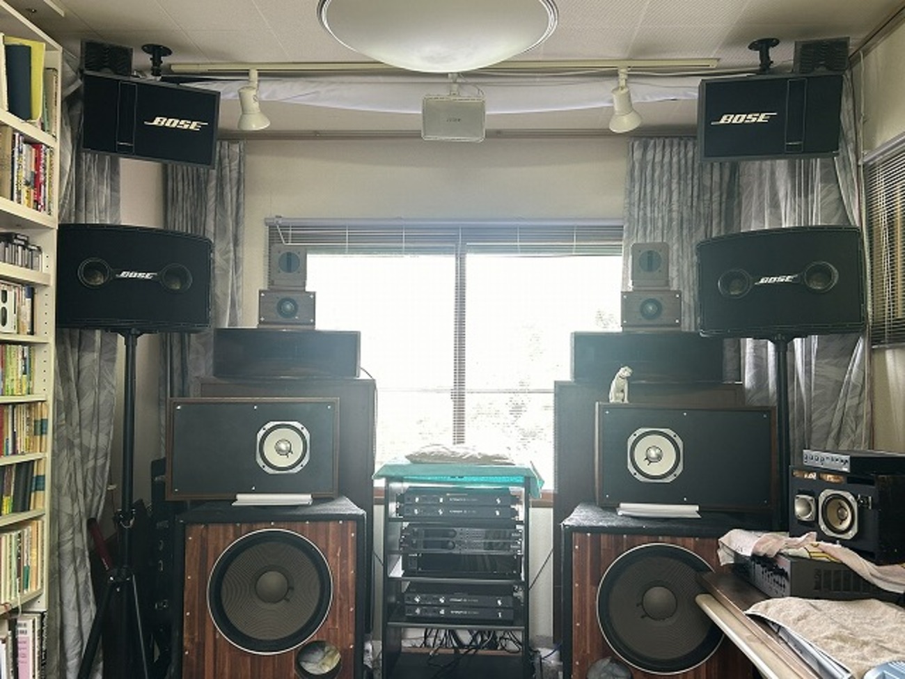 夏祭りのPA機材の後片付け ーBOSE301MMとBOSE802Ⅱの入れ替えー - Tom 