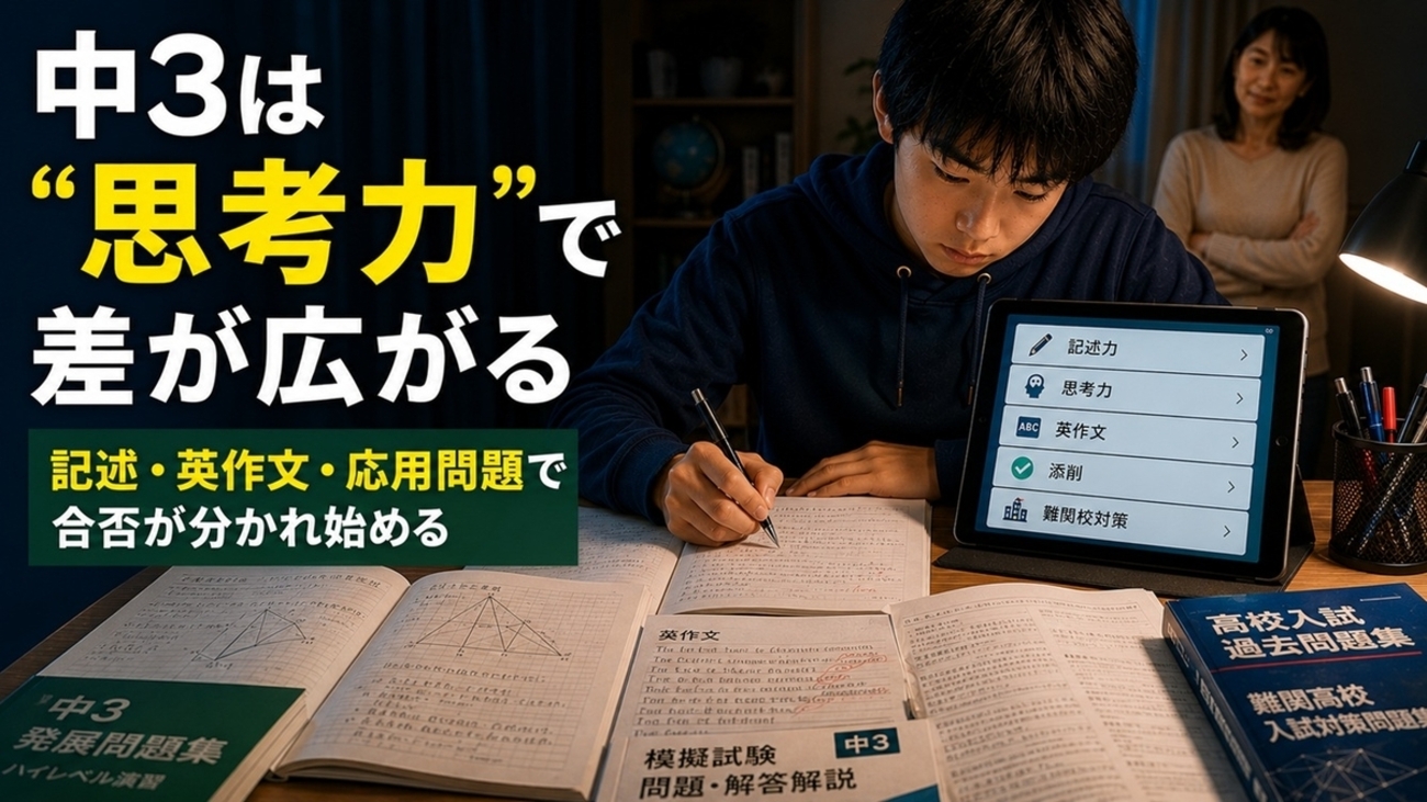Z会中学3年生の口コミ・評判【2026年最新版】｜難関公立・高校受験に 