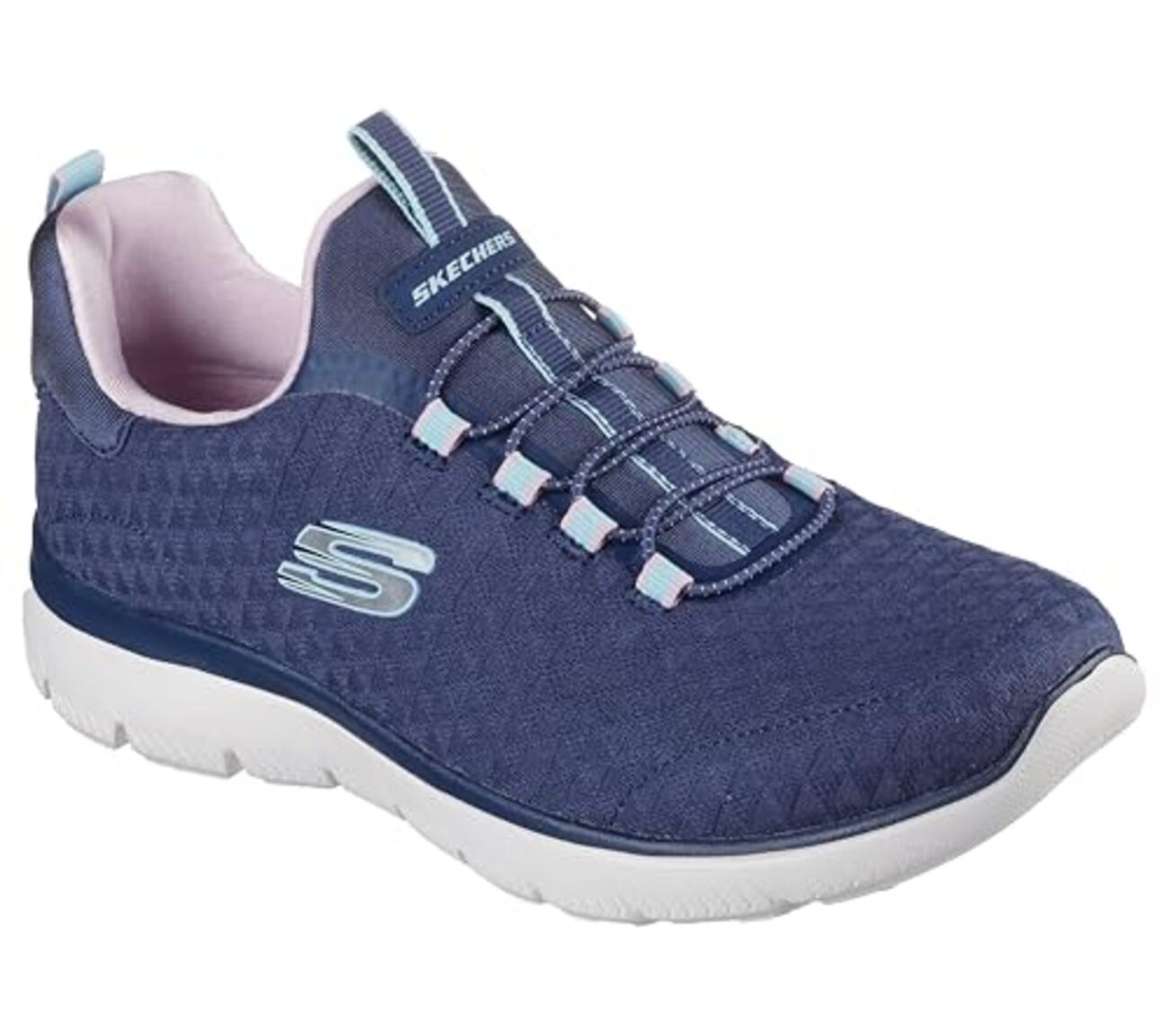 【Amazon】SKECHERS(スケッチャーズ) レディース スケッチャーズ サミッツ - アブストラクト ビジョン_150257スニーカー ...