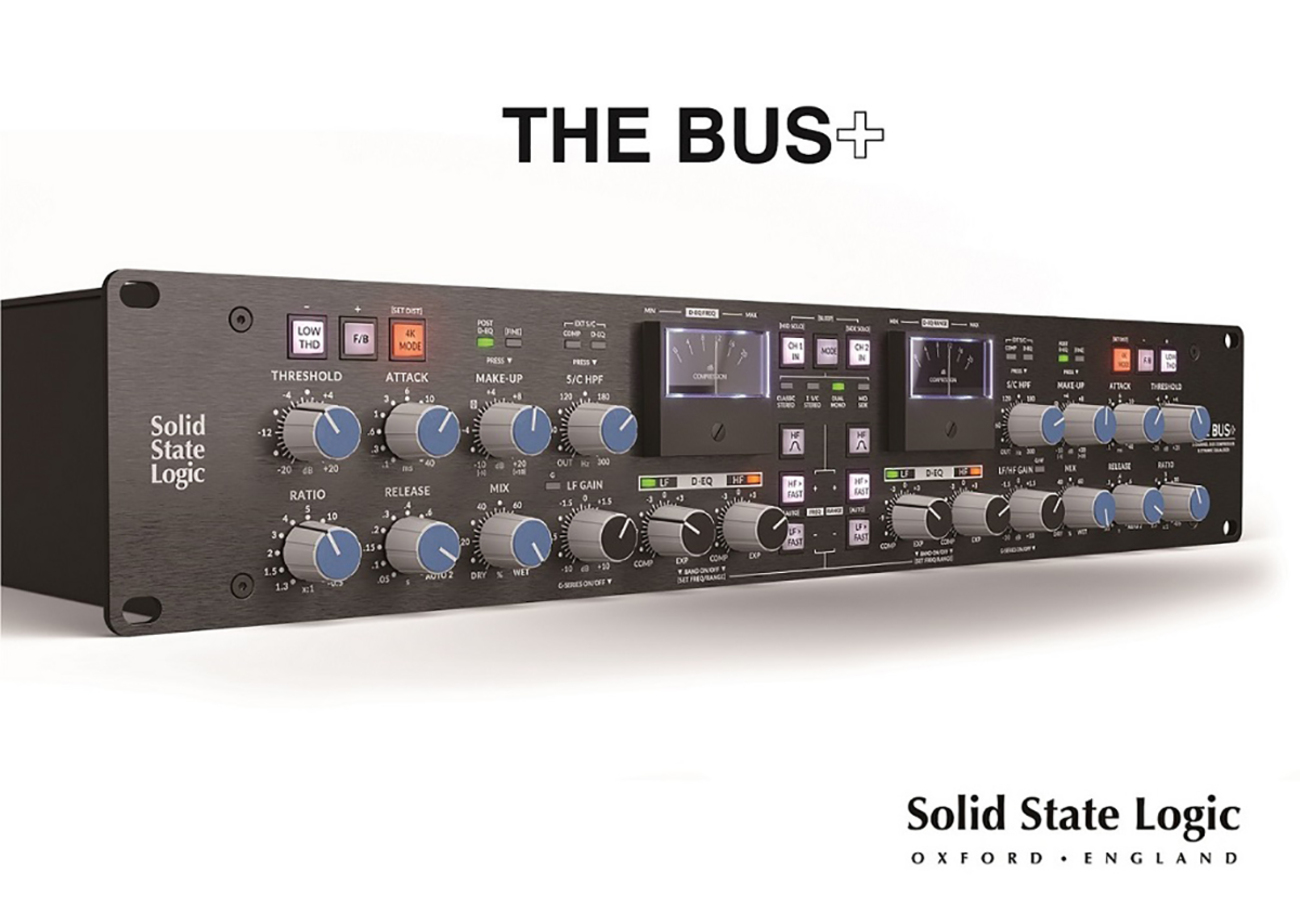 配信機器・PA機器・レコーディング機器 SSL THE BUS+ SSL、The Bus+を発表 〜 多彩なサウンドを生み出す拡張された伝統の