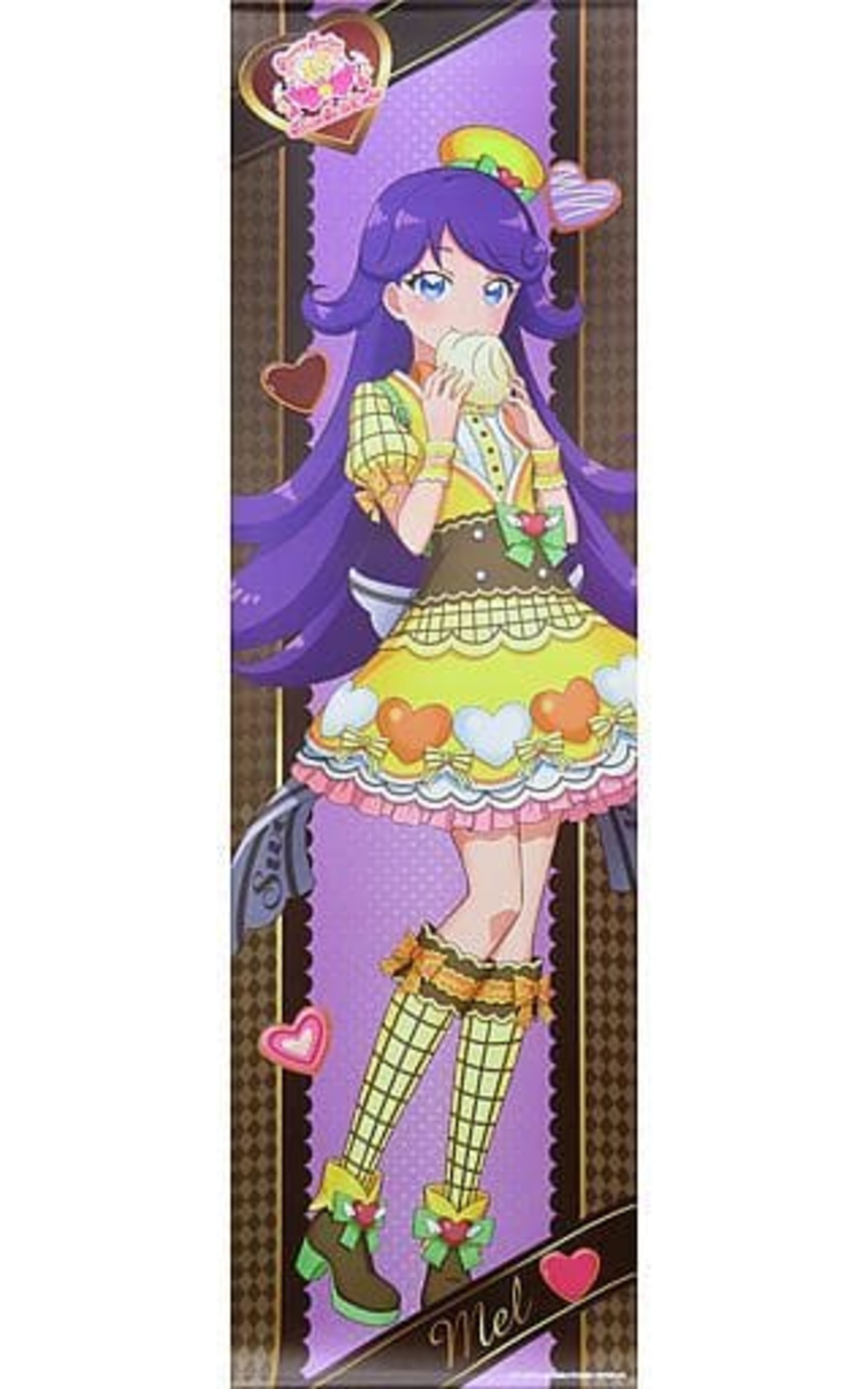 今紫藤める 新耐水強化性タペストリー 「プリティーシリーズ10周年