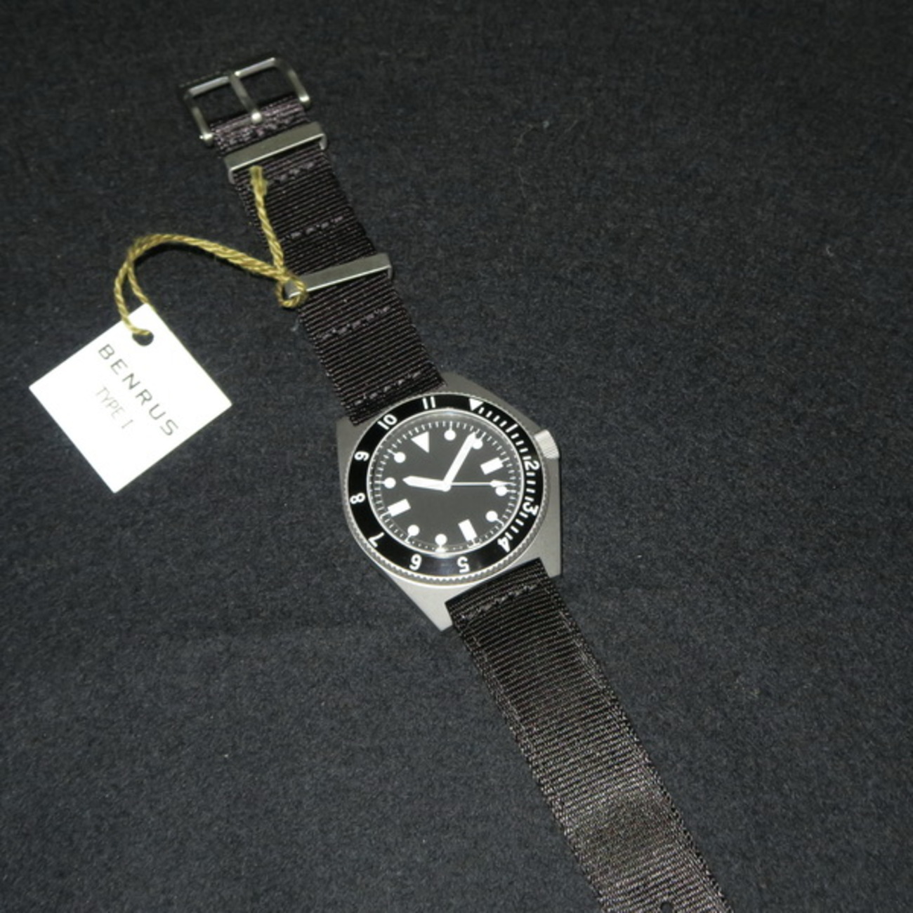 ビームスプラス×ベンラス(BENRUS)タイプ1腕時計未使用新品! PLUS 