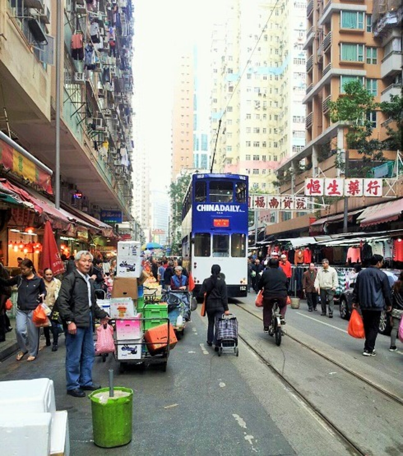 香港：香港島】 香港でトラムに乗ろう＾＾ その② 初心者におすすめ